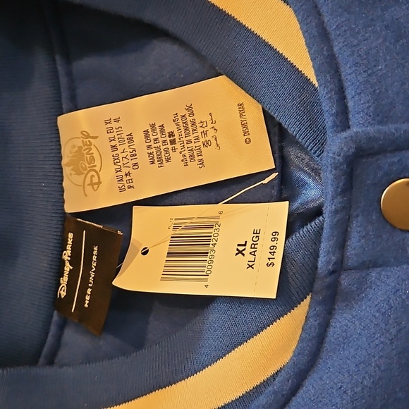 Disney Parks Pixar Monsters University Varsity Jacket By Her Universe College M - Picture 11 of 17